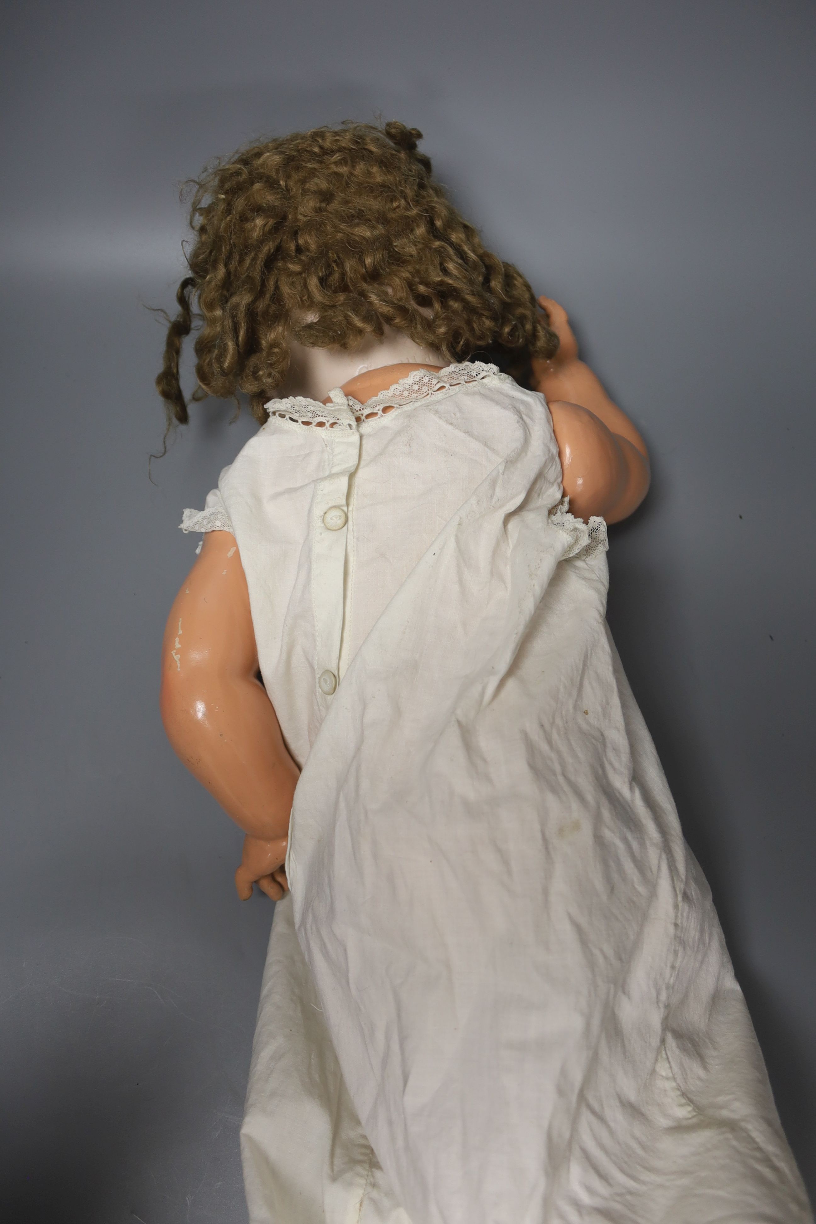 Simon Halbig bisque headed doll, 51cm